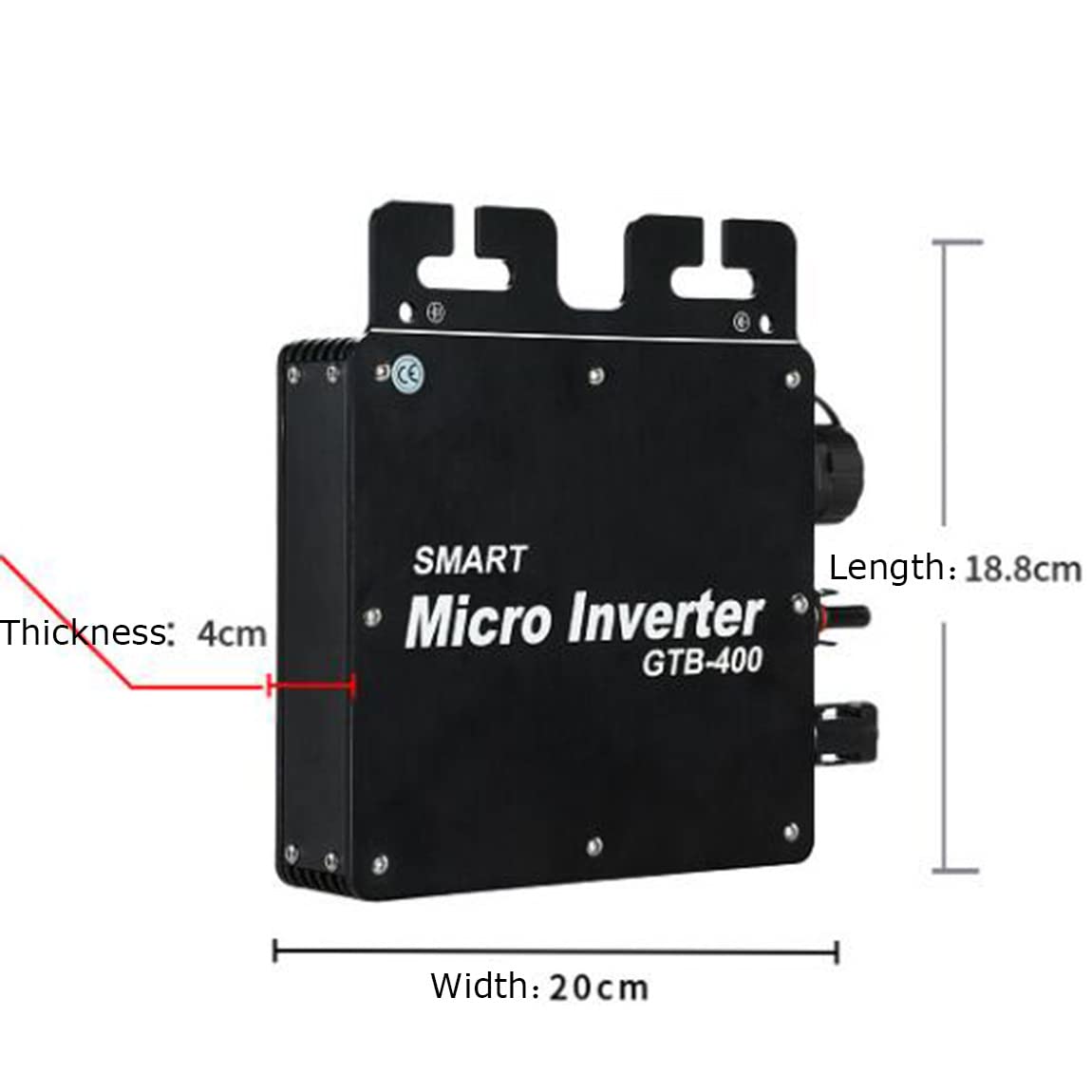 Amazon.com: 400W Pure Sine Wave Micro Inverter Power, Solar